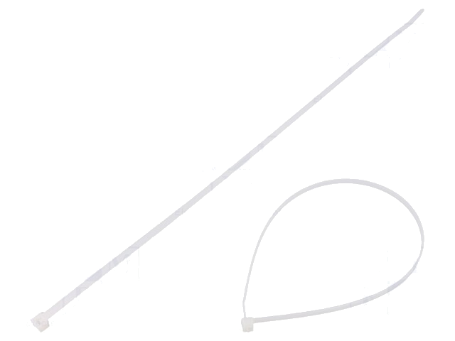 Kabelbinder; L: 390mm; W: 4,6mm; polyamide; 225N; natuurlijk; T50L Kabelbinder; L: 390mm; W: 4,6mm; polyamide; 225N; natuurlijk; T50L